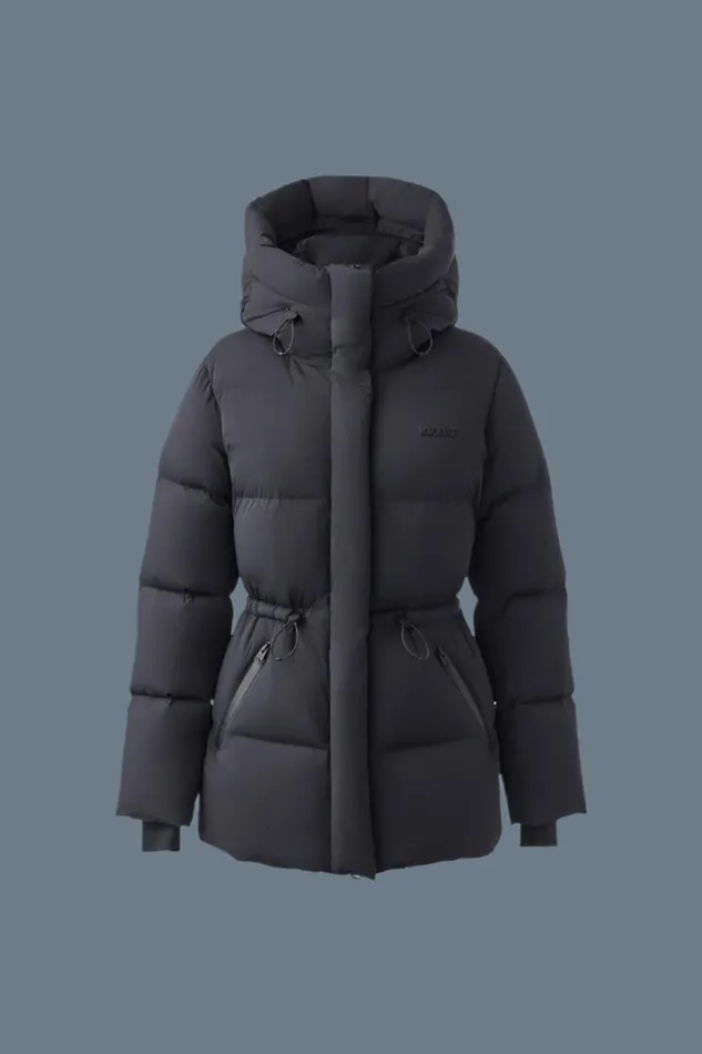 Puffers Women Mackage FREYACITY Stretch Light Down Jacket Black Puffers Women Mackage FREYACITY Stretch Light Down Jacket Black