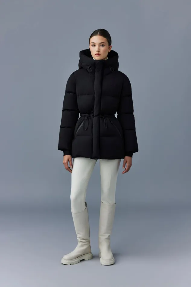 Puffers Women Mackage FREYACITY Stretch Light Down Jacket Black Puffers Women Mackage FREYACITY Stretch Light Down Jacket Black