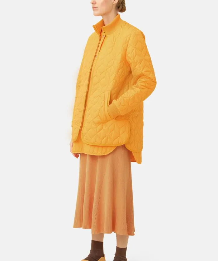 Quilt Jacket 8211 Flame Orange Outerwear Ilse Jacobsen All Jackets And Coats Quilt Jacket 8211 Flame Orange Outerwear Ilse Jacobsen All Jackets And Coats