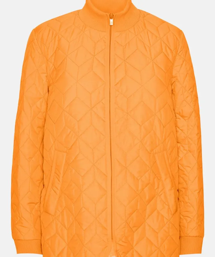 Quilt Jacket 8211 Flame Orange Outerwear Ilse Jacobsen All Jackets And Coats Quilt Jacket 8211 Flame Orange Outerwear Ilse Jacobsen All Jackets And Coats