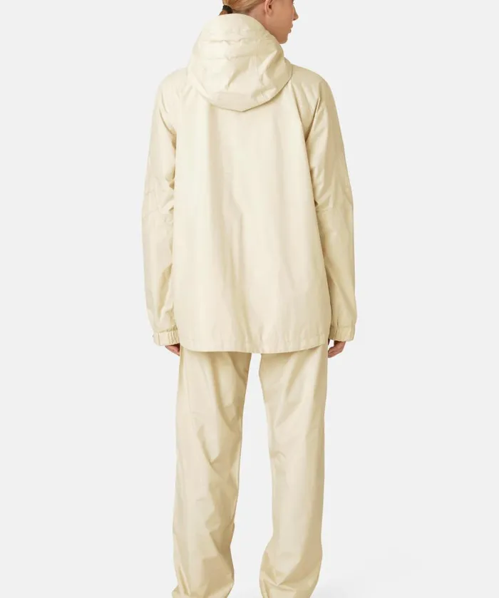 Rain Jacket 8211 Bleached Sand Rainwear Ilse Jacobsen Raincoats