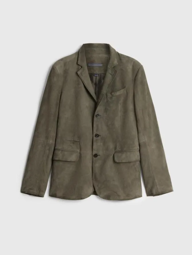 RIND JACKET Dark Moss Clothing John Varvatos Leather Jackets