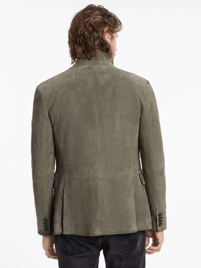 RIND JACKET Dark Moss Clothing John Varvatos Leather Jackets
