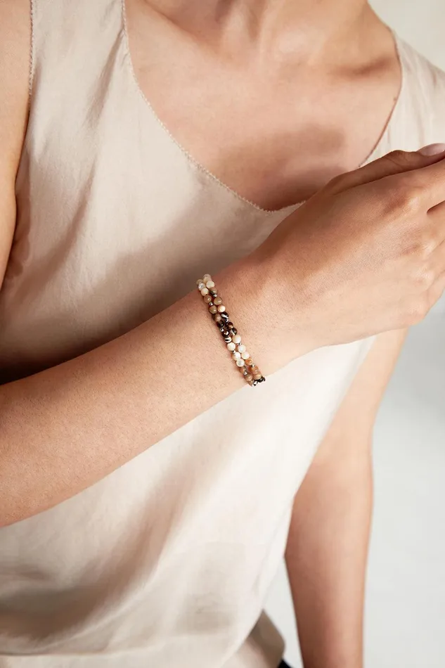 Rio Naked Wrap Bracelet Natural Mix Women Chan Luu Bracelets