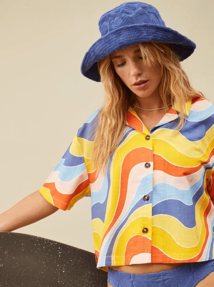 Roxy Beanies Bliss Full Bucket Hat Marlin 8211 Women Roxy Beanies Bliss Full Bucket Hat Marlin 8211 Women