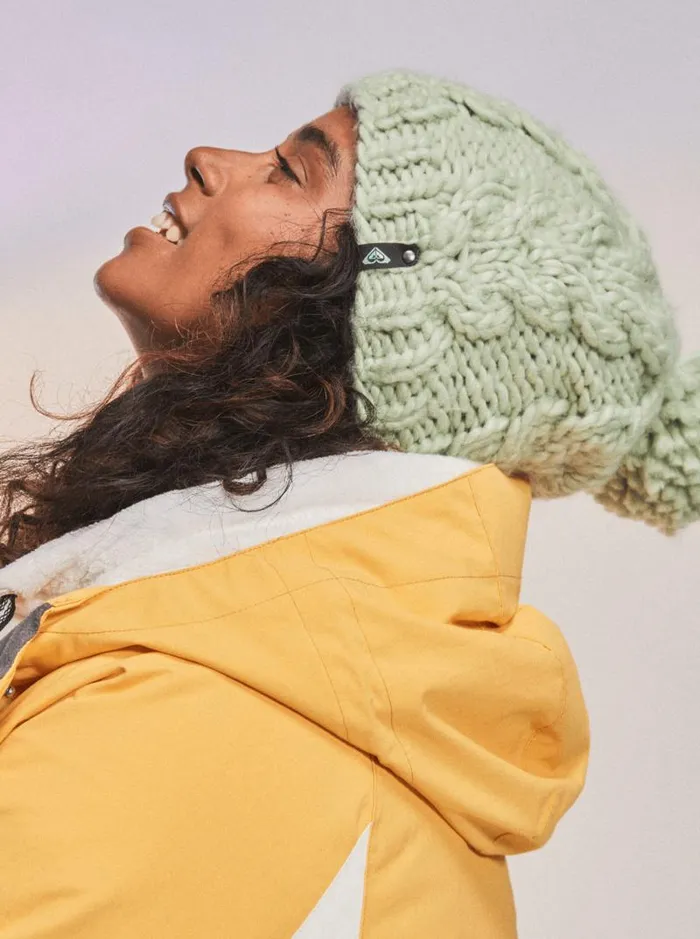 Roxy Beanies Winter Beanie Cameo Green 8211 Women Roxy Beanies Winter Beanie Cameo Green 8211 Women