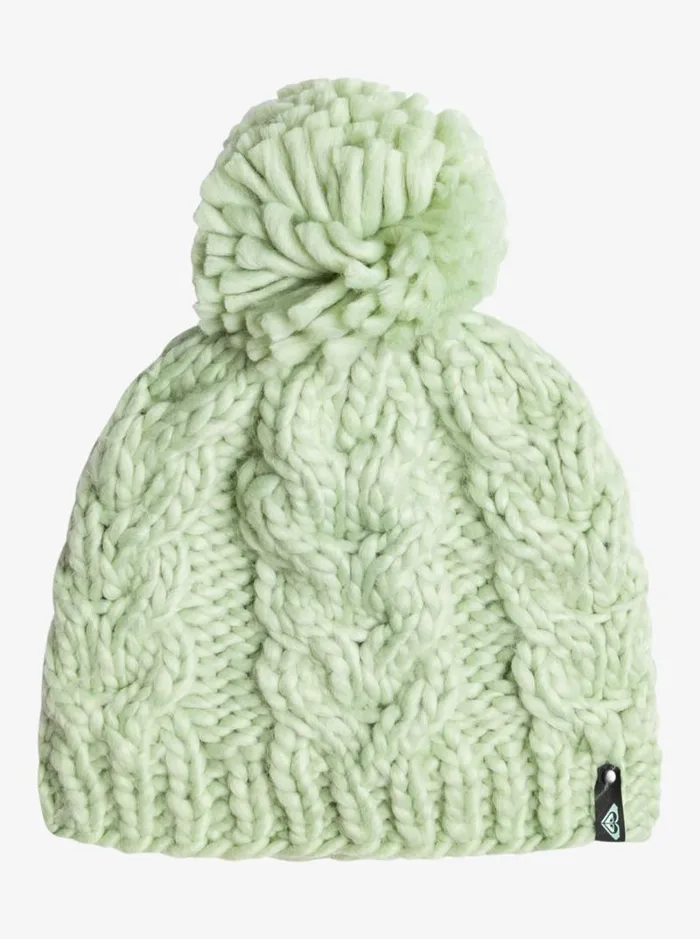 Roxy Beanies Winter Beanie Cameo Green 8211 Women Roxy Beanies Winter Beanie Cameo Green 8211 Women