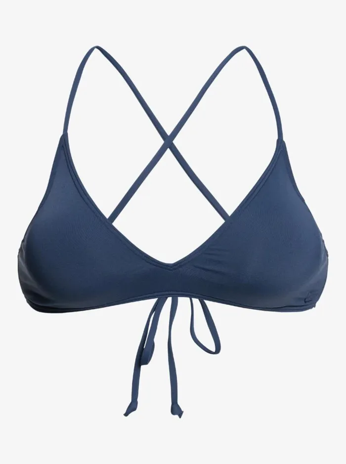 Roxy Bikini Tops Beach Classics Triangle Bikini Top Mood Indigo 8211 Women Roxy Bikini Tops Beach Classics Triangle Bikini Top Mood Indigo 8211 Women