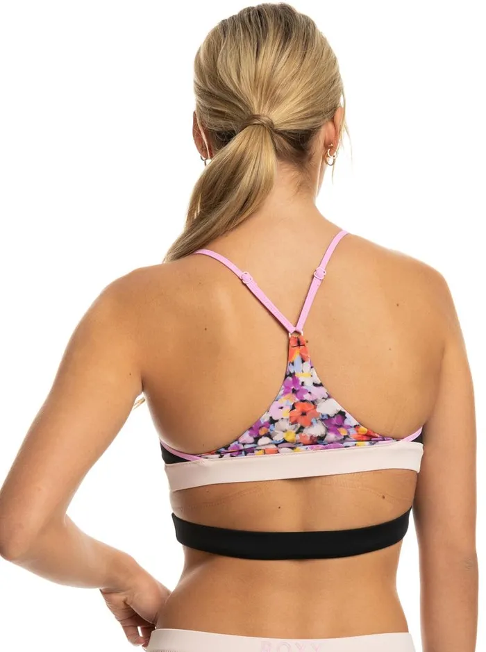 Roxy Bikinis Roxy Active Bralette Bikini Top Anthracite Swim Blooms 8211 Women Roxy Bikinis Roxy Active Bralette Bikini Top Anthracite Swim Blooms 8211 Women