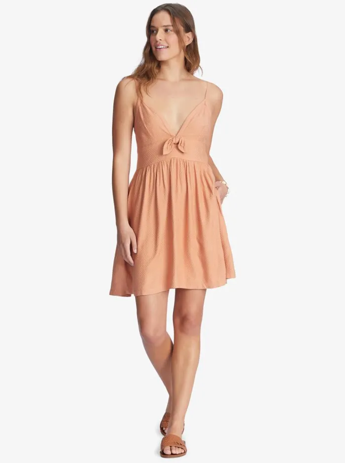 Roxy Dresses Bright Light Strappy Dress Cork 8211 Women Roxy Dresses Bright Light Strappy Dress Cork 8211 Women