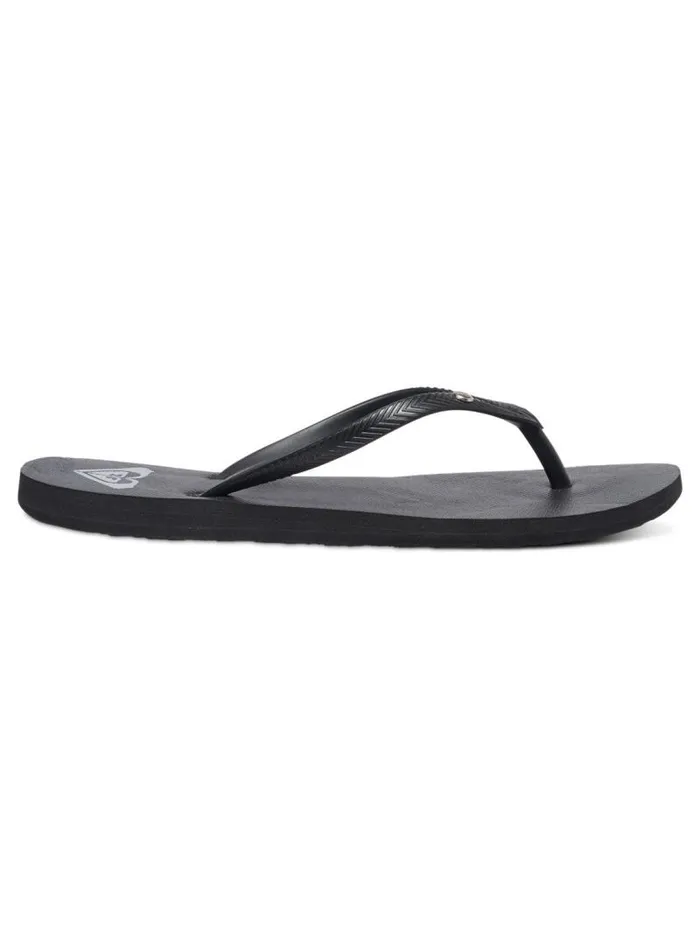 Roxy Flip Flops Bermuda Sandals Black 3 8211 Women Roxy Flip Flops Bermuda Sandals Black 3 8211 Women