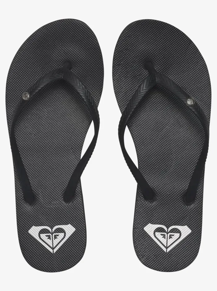 Roxy Flip Flops Bermuda Sandals Black 3 8211 Women Roxy Flip Flops Bermuda Sandals Black 3 8211 Women