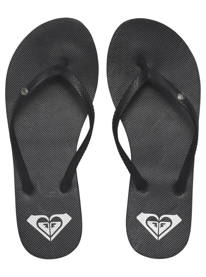 Roxy Flip Flops Bermuda Sandals Black 3 8211 Women Roxy Flip Flops Bermuda Sandals Black 3 8211 Women