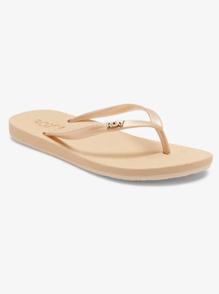 Roxy Flip Flops Jettie Sandals Champagne 8211 Women Roxy Flip Flops Jettie Sandals Champagne 8211 Women