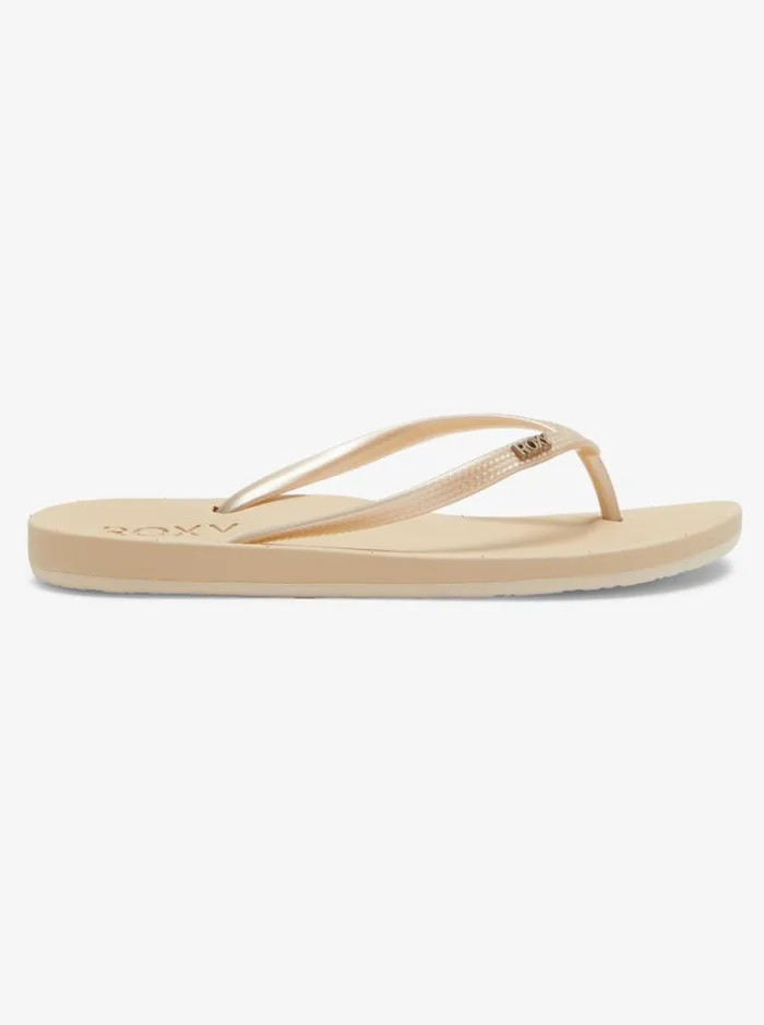 Roxy Flip Flops Jettie Sandals Champagne 8211 Women Roxy Flip Flops Jettie Sandals Champagne 8211 Women
