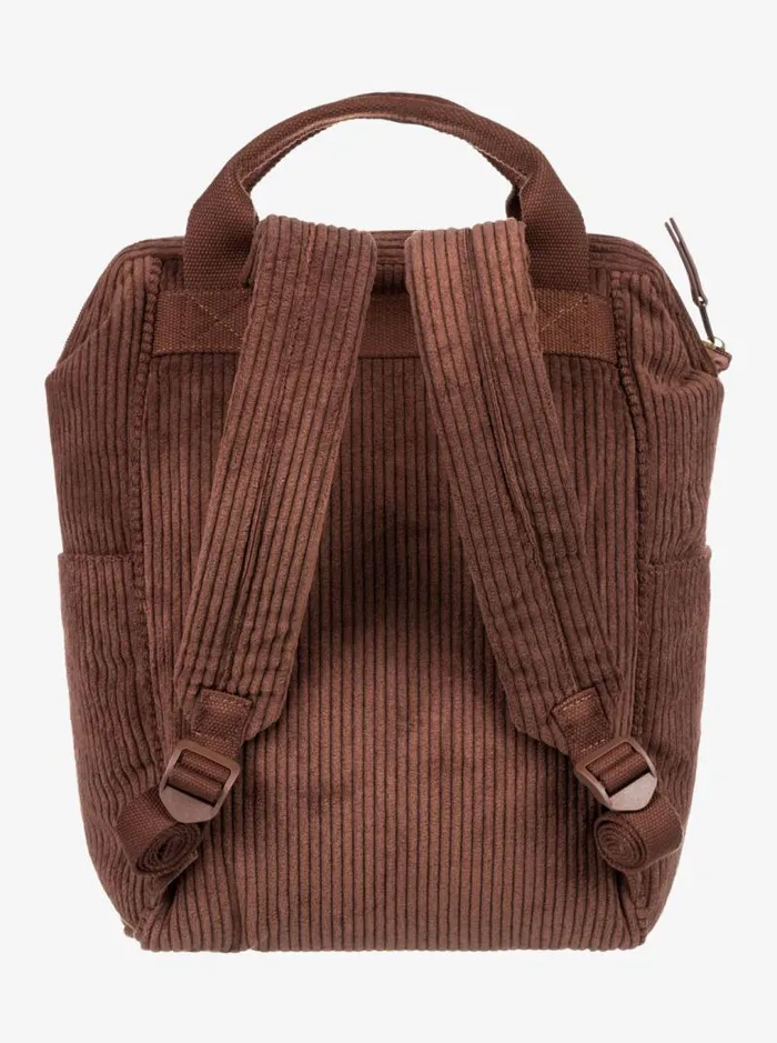 Roxy Handbags Cozy Nature Medium Corduroy Backpack Bitter Chocolate 8211 Women Roxy Handbags Cozy Nature Medium Corduroy Backpack Bitter Chocolate 8211 Women