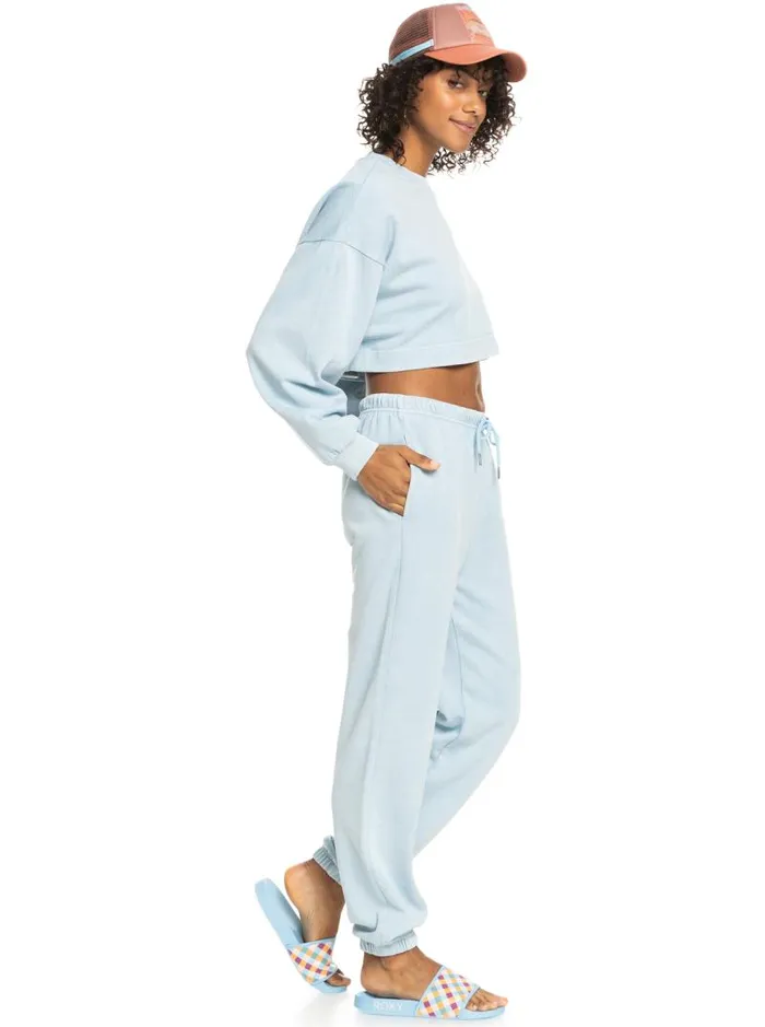 Roxy Pants and Jeans True Radical Joggers Clear Sky 8211 Women Roxy Pants and Jeans True Radical Joggers Clear Sky 8211 Women