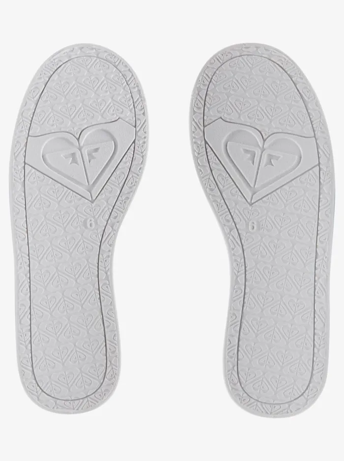 Roxy Sneakers Minnow SlipOn Shoes Whitewhite 8211 Women Roxy Sneakers Minnow SlipOn Shoes Whitewhite 8211 Women