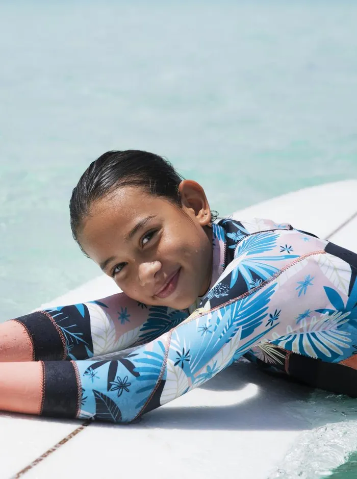 Roxy Surf Girl039s 816 43mm Syncro GBS LSL Fullsuit Blackpale Coralbutter 8211 Kids Roxy Surf Girl039s 816 43mm Syncro GBS LSL Fullsuit Blackpale Coralbutter 8211 Kids