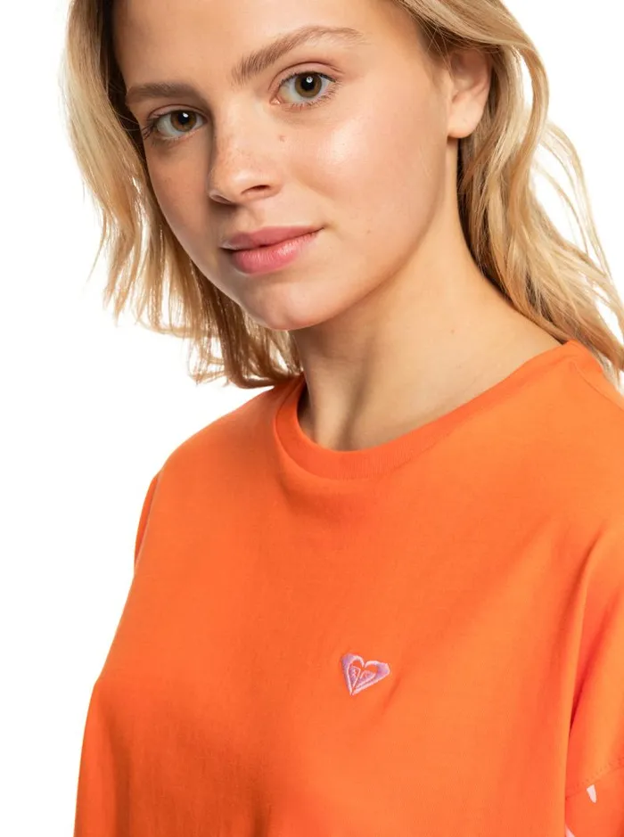 Roxy Tees and Tanks SurfKindKate TShirt Vermillon 8211 Women