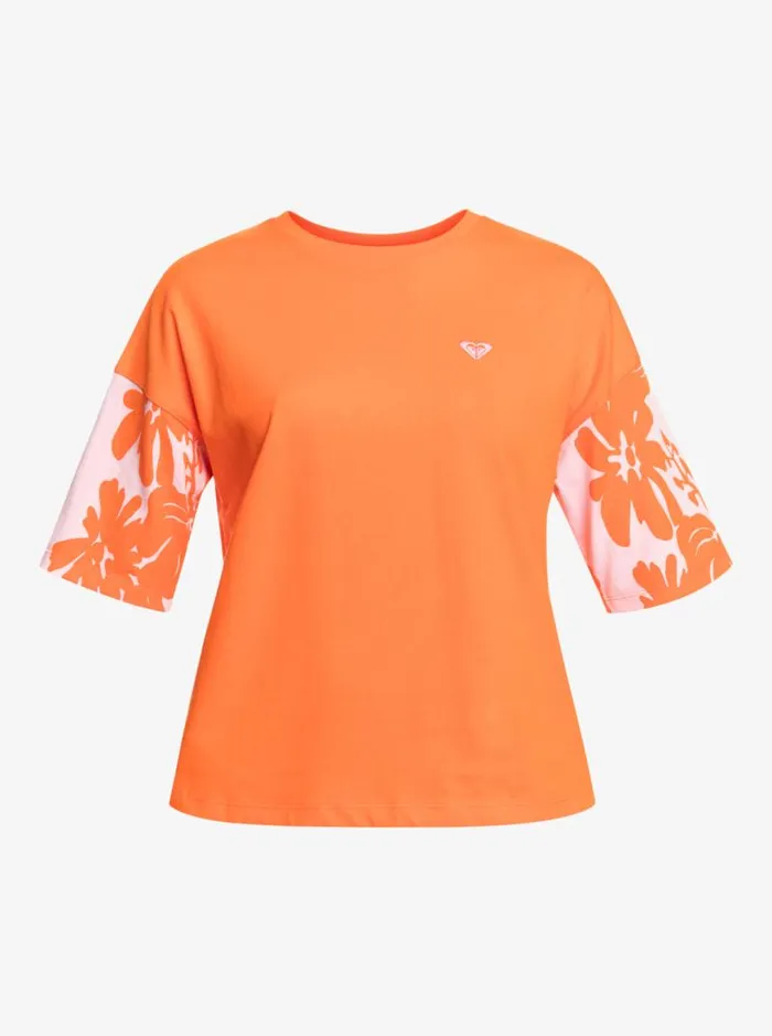 Roxy Tees and Tanks SurfKindKate TShirt Vermillon 8211 Women