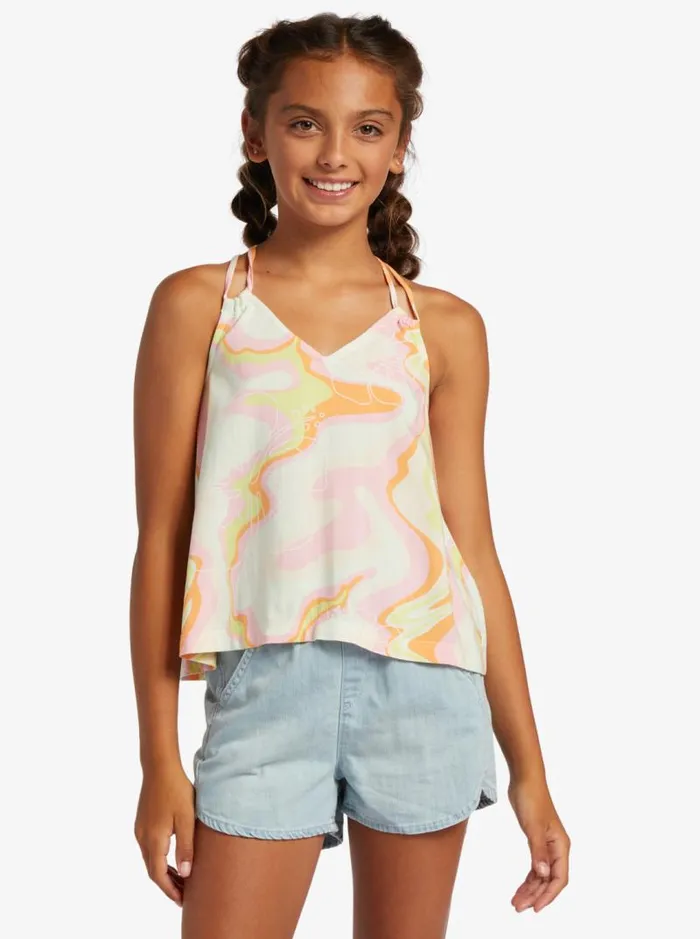 Roxy Tops Girl039s 416 Good Influence Tank Top For Girls Ambroisia Hibiscus Hype 8211 Kids Roxy Tops Girl039s 416 Good Influence Tank Top For Girls Ambroisia Hibiscus Hype 8211 Kids