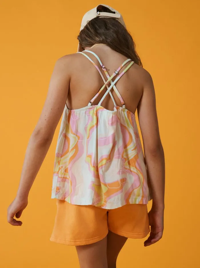 Roxy Tops Girl039s 416 Good Influence Tank Top For Girls Ambroisia Hibiscus Hype 8211 Kids Roxy Tops Girl039s 416 Good Influence Tank Top For Girls Ambroisia Hibiscus Hype 8211 Kids