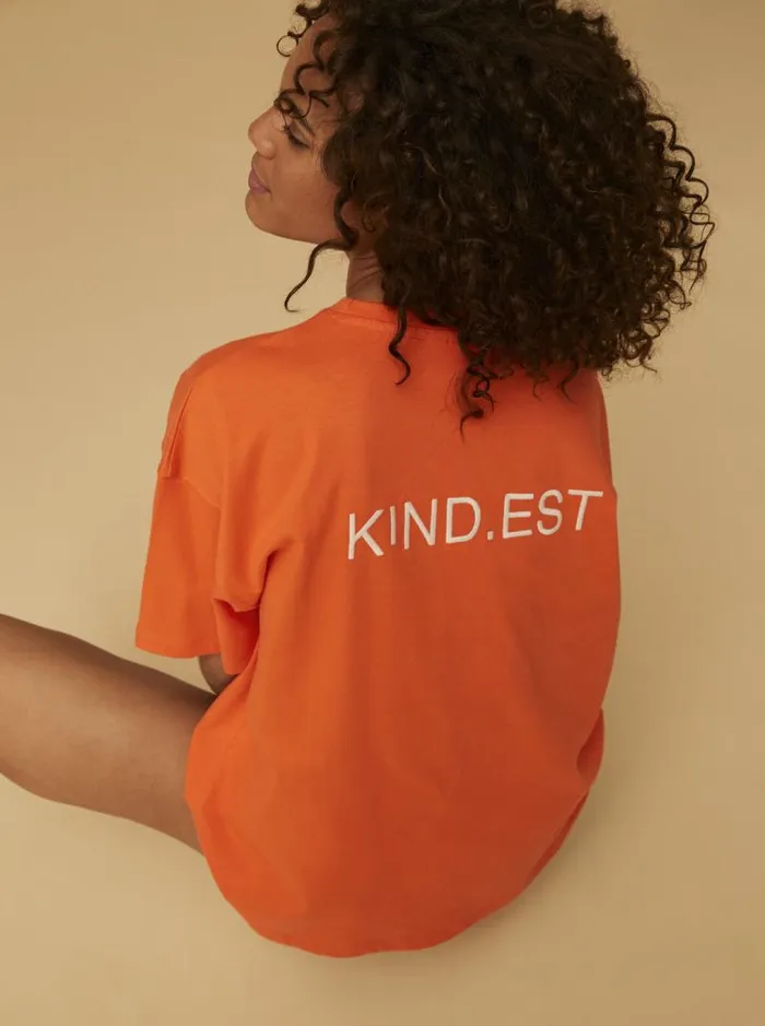 Roxy Tops SurfKindKate Oversized TShirt Vermillon 8211 Women