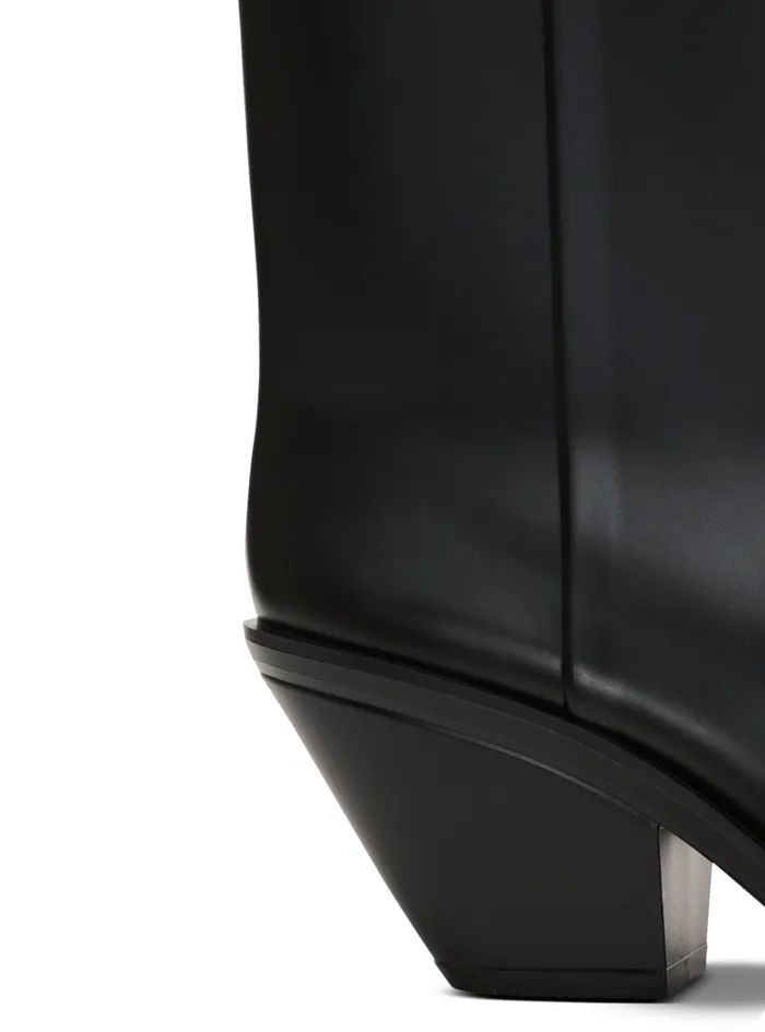 Rubber Tess PB Cowboy Boots Black Women Balmain Boots