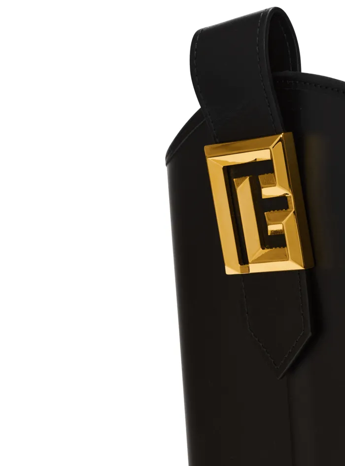 Rubber Tess PB Cowboy Boots Black Women Balmain Boots