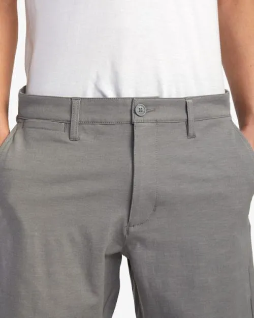 Rvca Back In Hybrid 19034 Shorts Athletic Heather Men Shorts and Hybrids