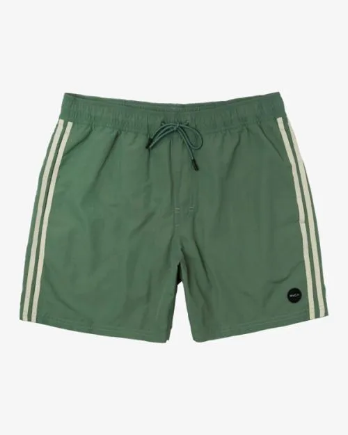 Rvca Breakout Elastic Waist Boardshorts 16034 Verdite Men Boardshorts