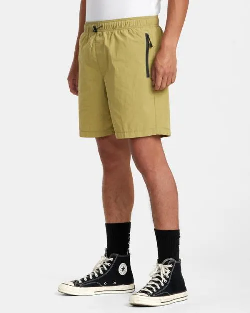 Rvca Brodie Hybrid Boardshorts 17034 Avocado Men Shorts and Hybrids