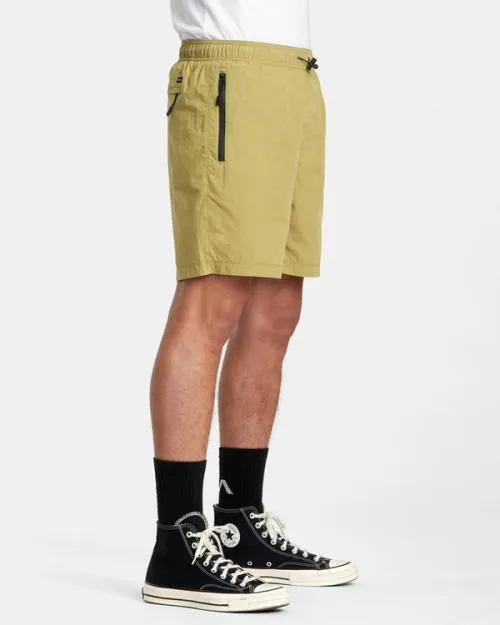Rvca Brodie Hybrid Boardshorts 17034 Avocado Men Shorts and Hybrids