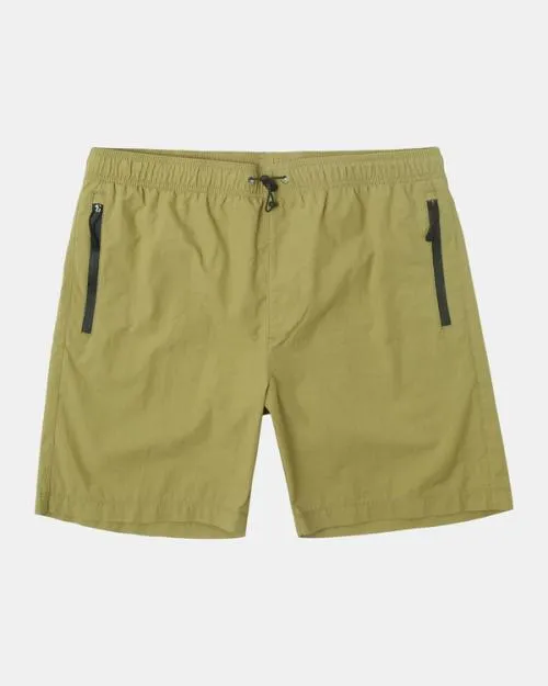 Rvca Brodie Hybrid Boardshorts 17034 Avocado Men Shorts and Hybrids