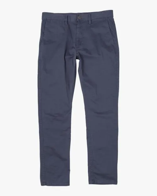 Rvca Daggers Chino Chinos Moody Blue Men Pants