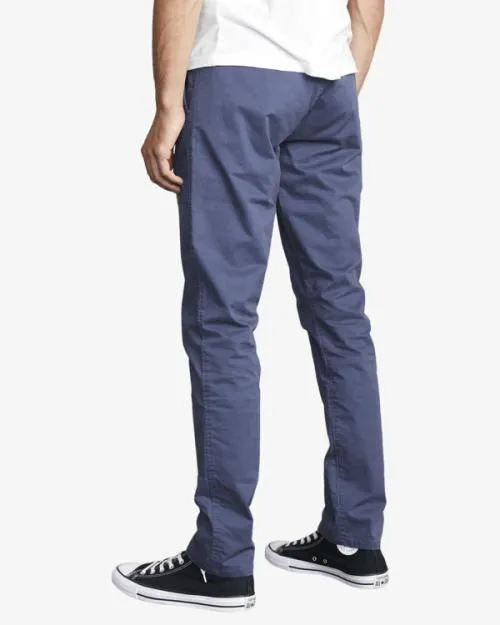 Rvca Daggers Chino Chinos Moody Blue Men Pants