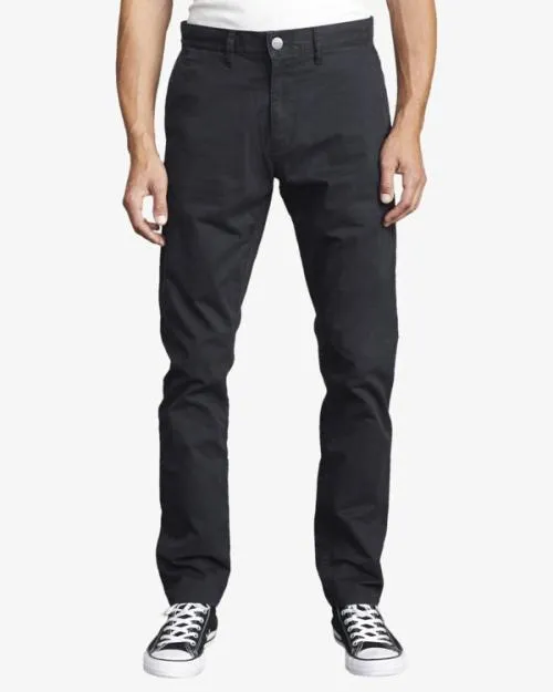 Rvca Daggers Chino Pants Rvca Black Men Pants