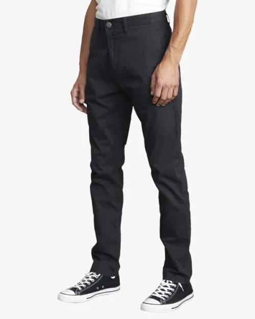 Rvca Daggers Chino Pants Rvca Black Men Pants