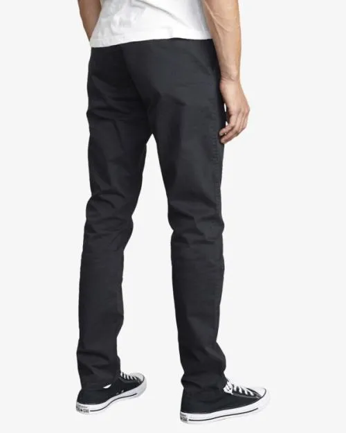 Rvca Daggers Chino Pants Rvca Black Men Pants