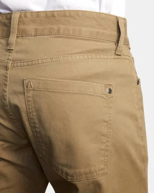 Rvca Daggers Slim Fit Twill Pants Wood Men Pants