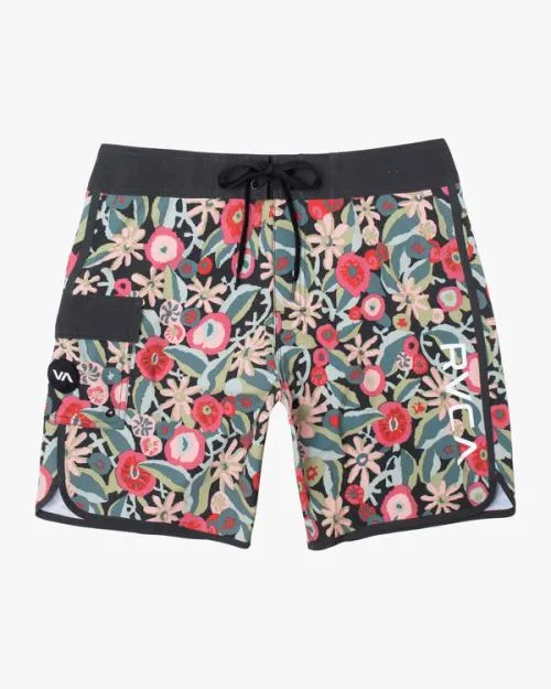 Rvca Eastern Boardshorts 18034 Black Multi Men Boardshorts