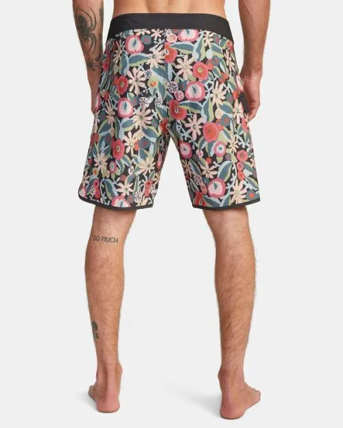 Rvca Eastern Boardshorts 18034 Black Multi Men Boardshorts