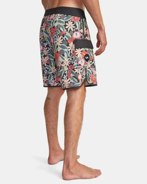 Rvca Eastern Boardshorts 18034 Black Multi Men Boardshorts