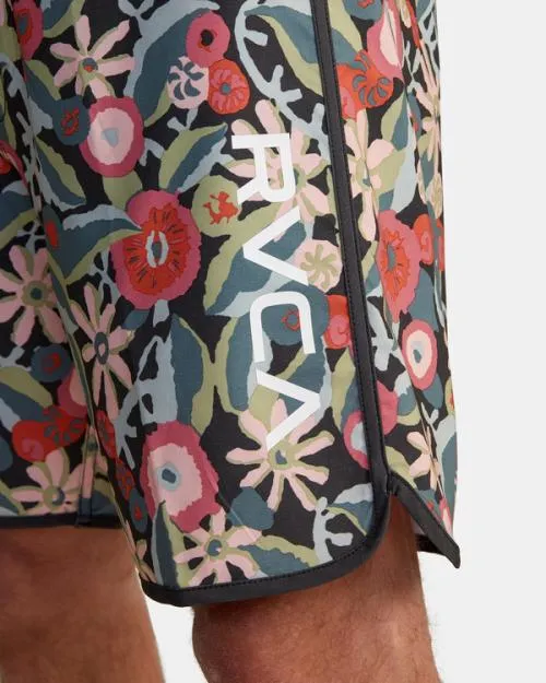 Rvca Eastern Boardshorts 18034 Black Multi Men Boardshorts