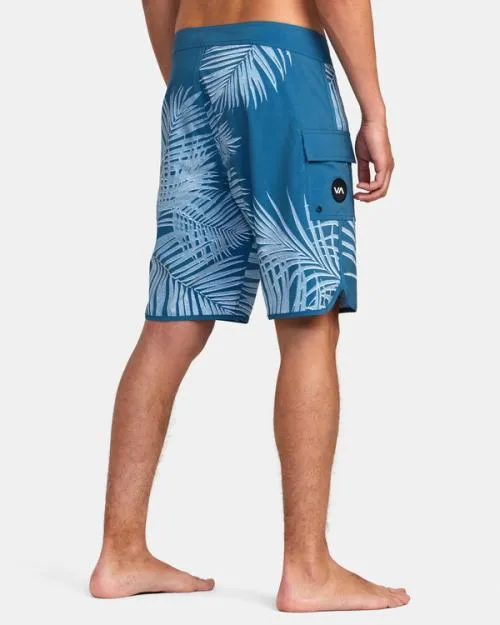 Rvca Eastern Boardshorts 20034 Mallard Blue Men Boardshorts