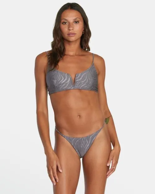 Rvca Feral Medium French Bikini Bottoms Shark Women Bikini Bottoms