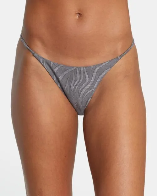 Rvca Feral Medium French Bikini Bottoms Shark Women Bikini Bottoms