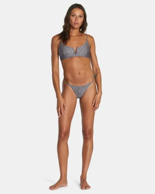 Rvca Feral Medium French Bikini Bottoms Shark Women Bikini Bottoms