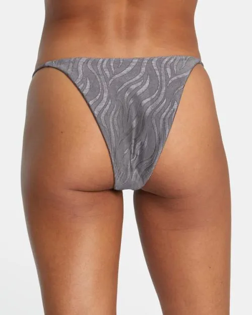 Rvca Feral Medium French Bikini Bottoms Shark Women Bikini Bottoms